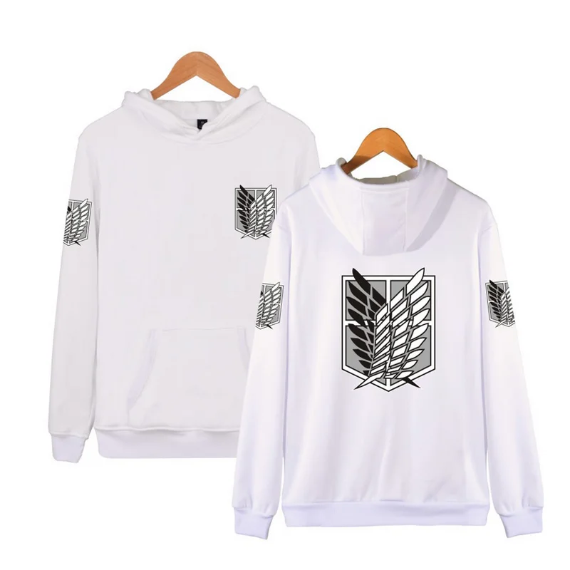 Coshome атака на Титанов Эрен Леви Микаса косплей костюмы аниме одежда толстовки