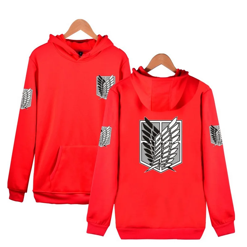 Coshome атака на Титанов Эрен Леви Микаса косплей костюмы аниме одежда толстовки