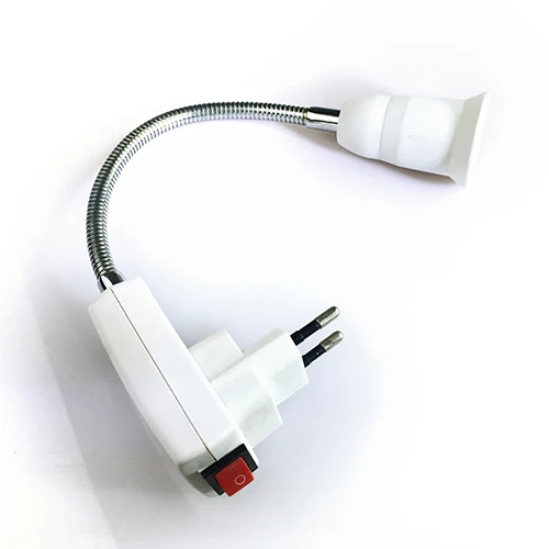 E27 LED Light Bulb Lamp Holder Flexible Extension Adapter Converter Switch Socket | Освещение