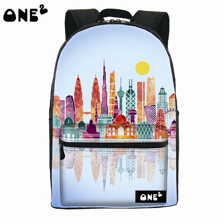 ONE2 дизайн архитектурный шаблон для отдыха рюкзак красивый оптовая продажа из