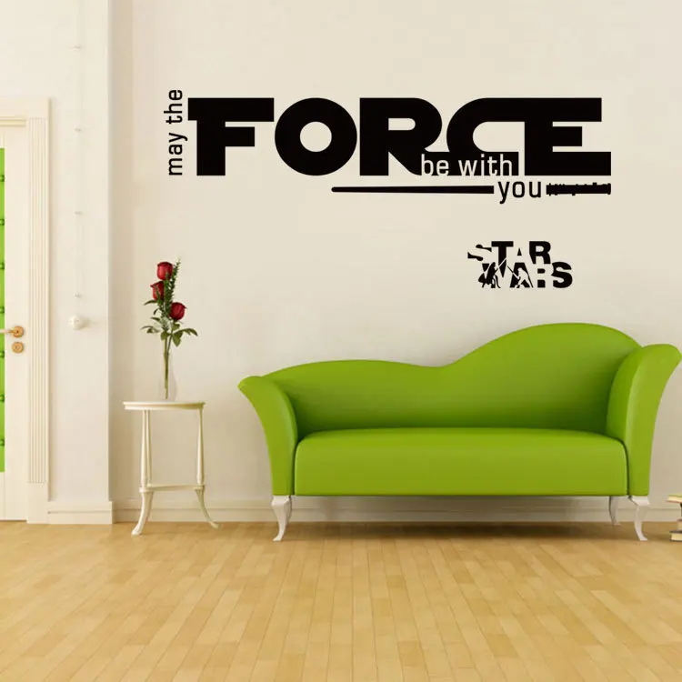 W-31 звездные войны персонажи из мультфильма стикеры спальня cалон плакат детская