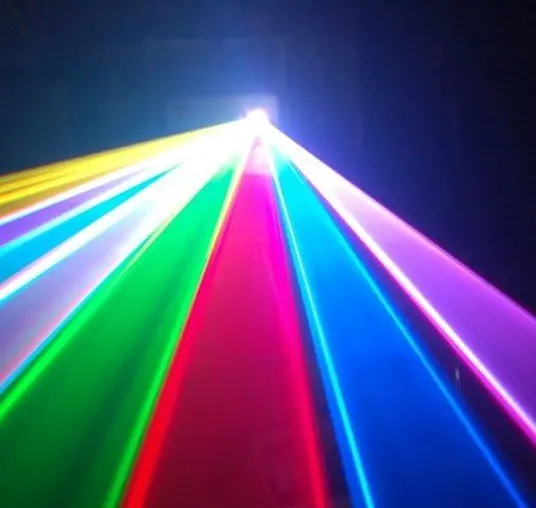 Высокая Мощность Лазерный фонарь разноцветный 6 Вт Лазерный проектор rgb DT40K pro R 637nm/1,5 W, G2W, B2.5W+ кейс