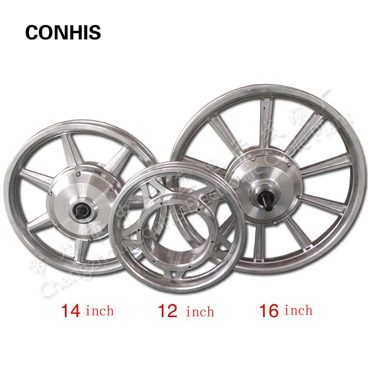 12/14/16 дюймов 36V250W бесщеточный мотор эпицентра деятельности шестерни для задняя