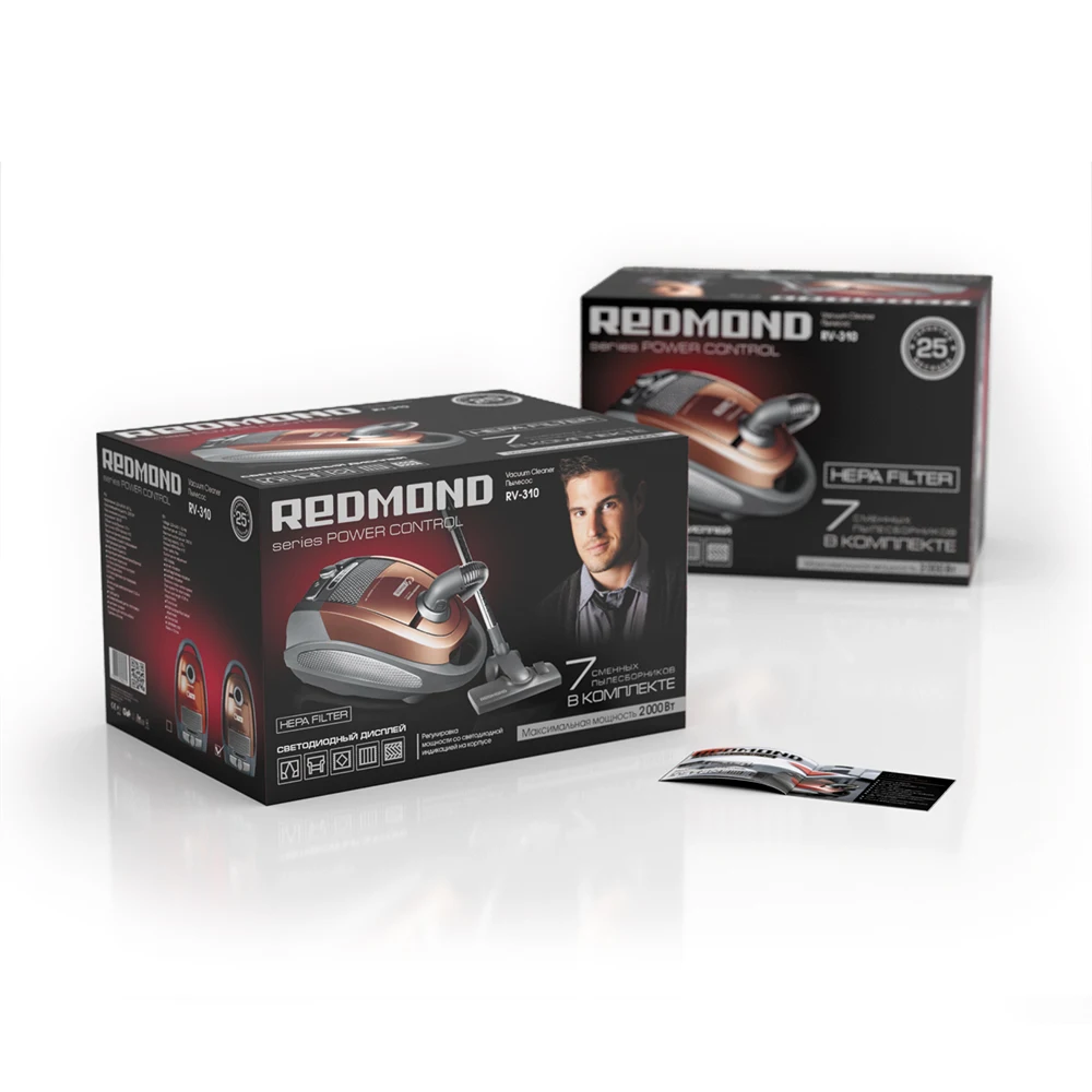 Пылесос REDMOND RV-310 | Бытовая техника