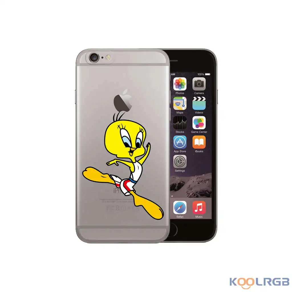 Koolrgb довольно шаблон печати винни пух case тпу телефон printed привлекательный для iphone