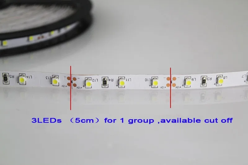 5mX Акция высокого качества 3528SMD светодиодный свет 60 Светодиодный/m 300 светодиодный/рулон теплый белый/холодный белый неводонепроницаемый