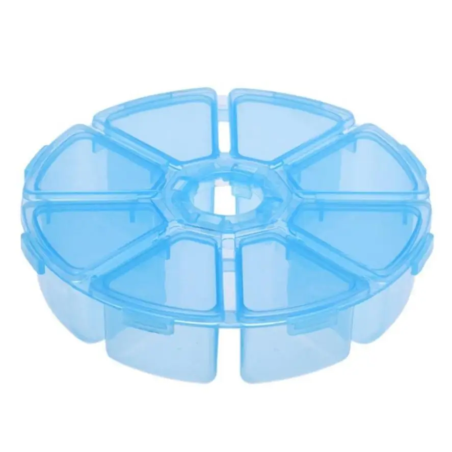 Пластиковый настольный органайзер для косметики 8 ячеек|Наборы инструментов