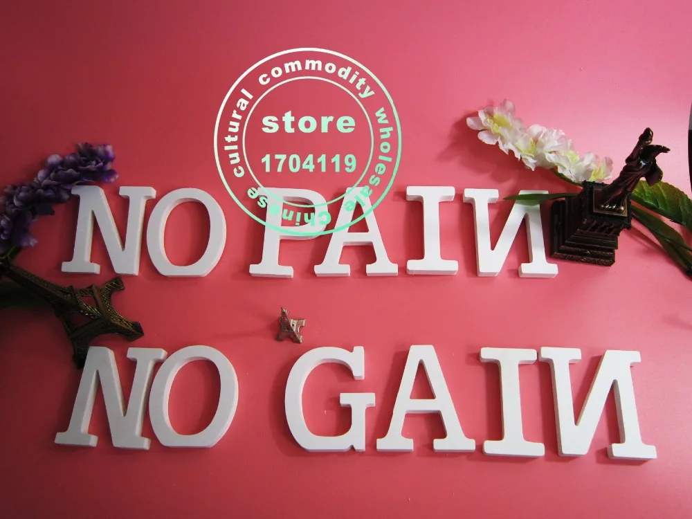 15 см украшения для дома искусственные деревянные белые буквы Алфавит свадебная