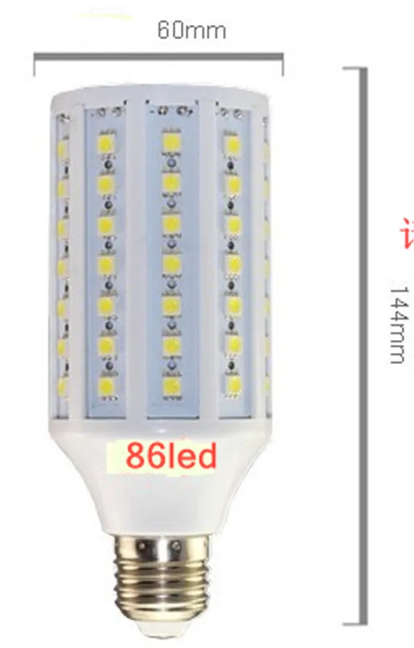 Светодиодный светильник-кукуруза 5050 SMD 25 Вт 132 светодиодный светильник E27 360 градусов высокая мощность теплый белый