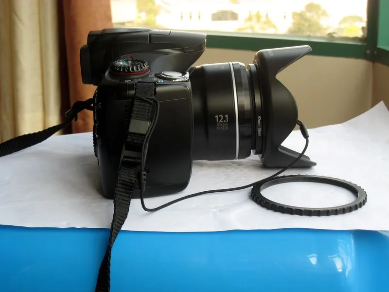 Переходное кольцо для объектива камеры SX50 HS SX60 HS до 67 мм+ крышка объектива+ бленда+ УФ-фильтр 67 мм для SX50 HS 4в1 комплект аксессуаров