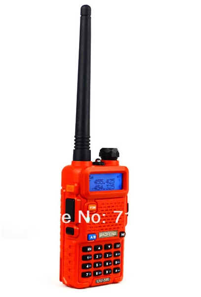 BAOFENG UV 5R модный красный цвет двухдиапазонный двухсторонний радио Бесплатный наушник Baofeng UV-5R рация для автомобиля UV5R портативное радио