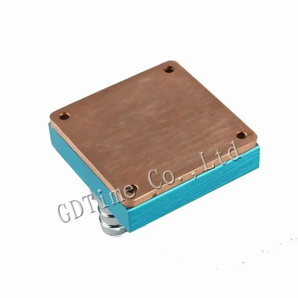 1 шт. медный компьютер процессор водяного охлаждения кулер базовый блок водоблок радиатор