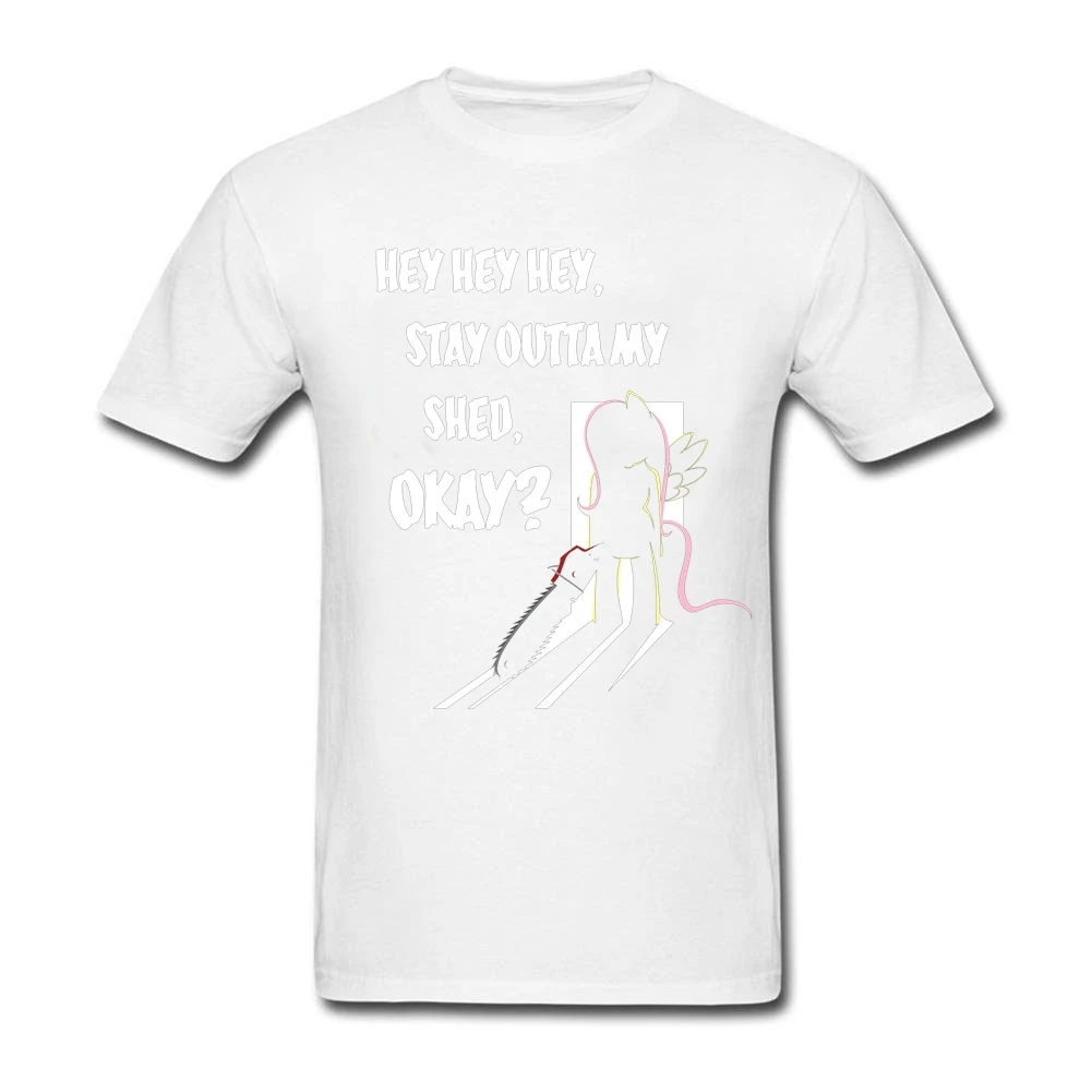 Funny Quotes Shed MOV Personality on Man Tee Shirts Crew Neck Men T-shirt Autumn Tees 100% Cotton Round Print Short Sleeve | Мужская