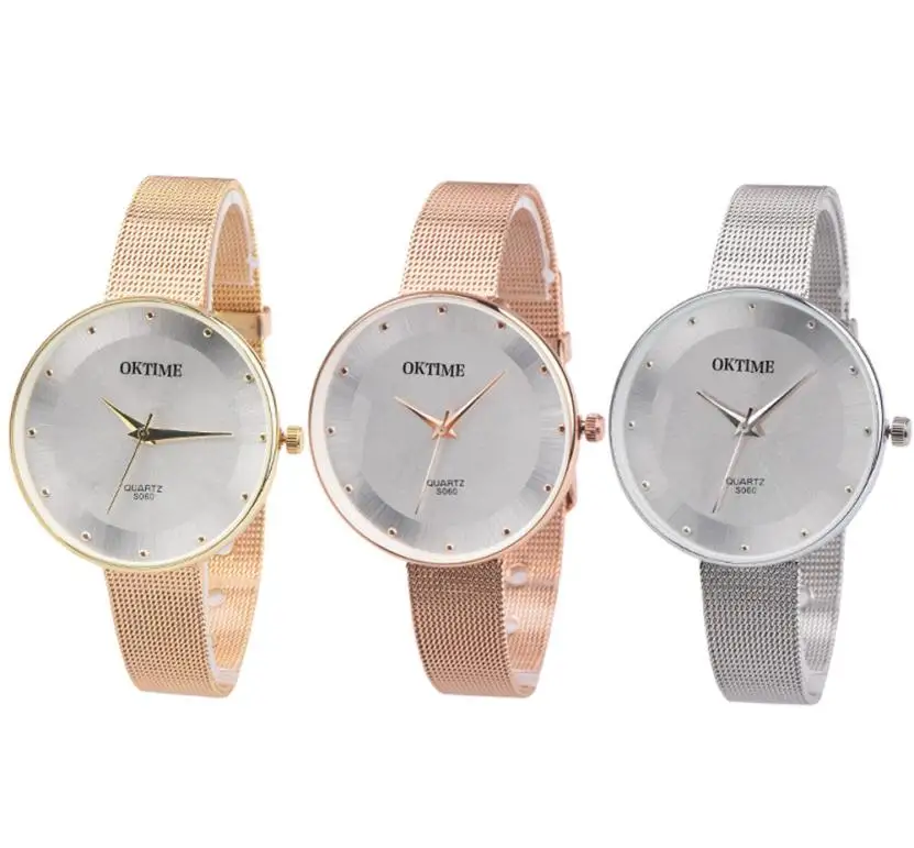 2017 Horloges Топ бренд класса люкс мужские дешевые золотые часы Дата женские
