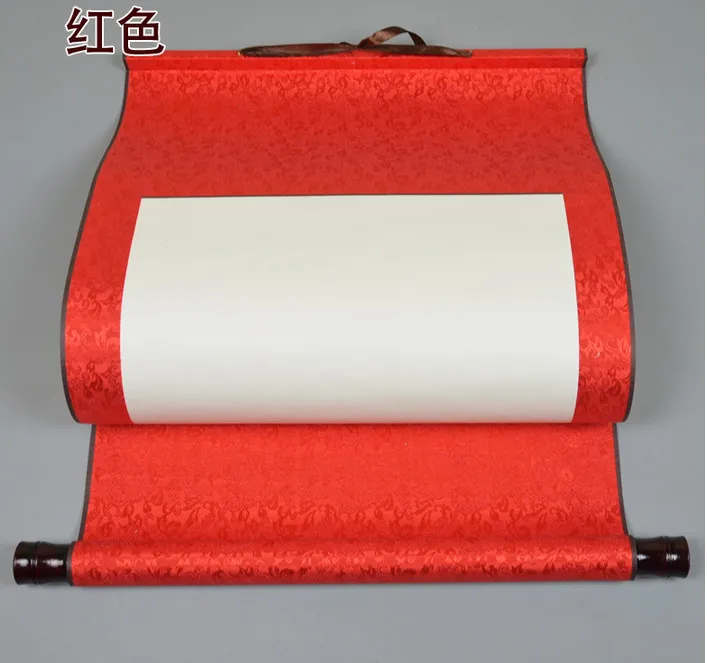 Бумага для китайской живописи с рамкой каллиграфия свиток чистый четырех футов