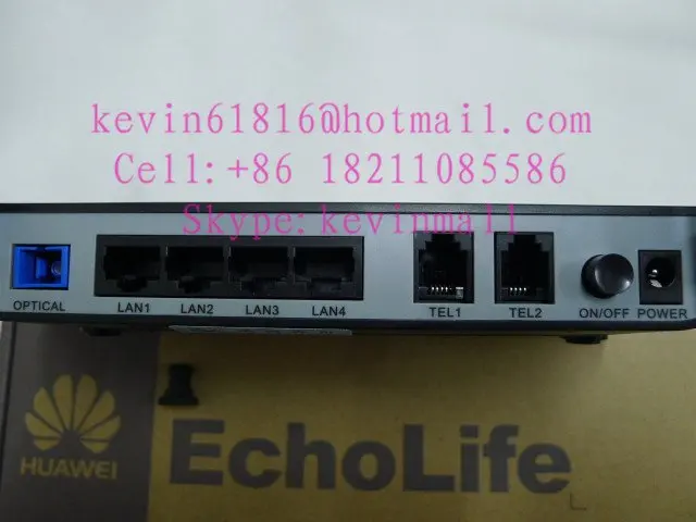 Секундная стрелка 90 pecent Хуа Вэй HG8245 Gpon терминал с 4GE+ 2 речевые порты "блок управления, беспроводной ONU английский интерфейс настройки
