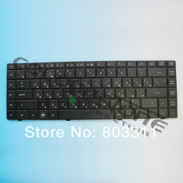 Клавиатура ноутбука S для HP Compaq 625 620 621 CQ620 CQ621 CQ625 RU черный Клавиатура ноутбука