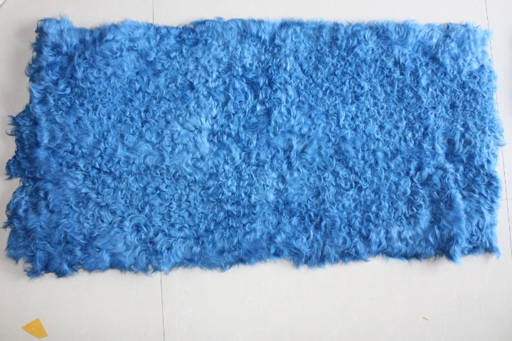 Top Quality and factory Price little lamb short curly hair Fur Skin plate | Дом и сад
