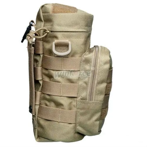 Ремень для тактического снаряжения WINFORCE/WU-15 держатель для бутылок MOLLE/ CORDURA/гарантированное качество военный и Открытый Универсальный мешочек