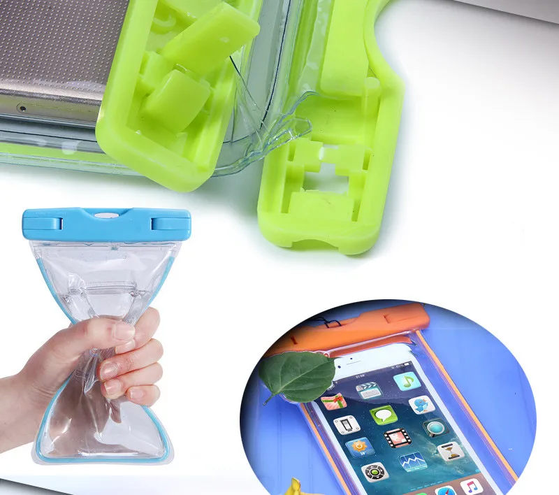 100% герметичны прозрачный Водонепроницаемый люминесцентный мешочек чехол для