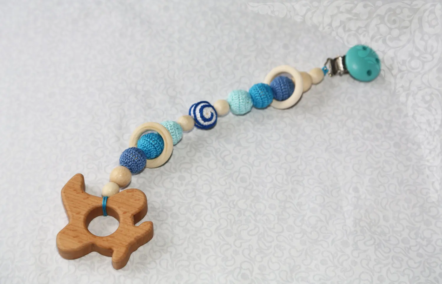 10 шт. КИТ ручной работы натуральный новорожденный прорезыватель из буковой