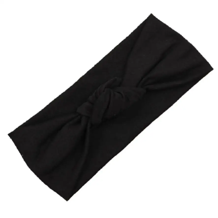 2017 Милая повязка на голову с бантом для маленьких девочек изображением чалма