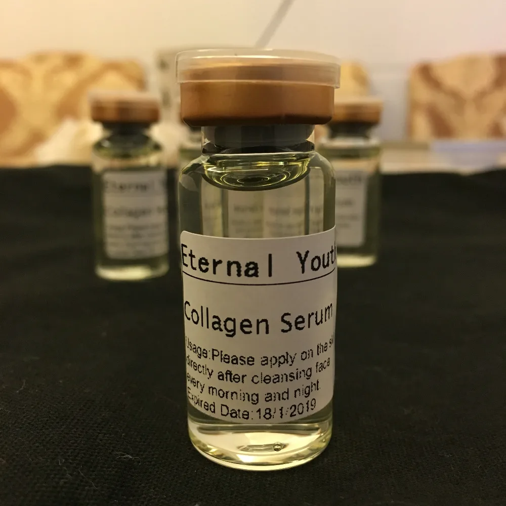 5x10 мл мощная коллагеновая Сыворотка для роста жидкость укрепляющая лифтинг лица
