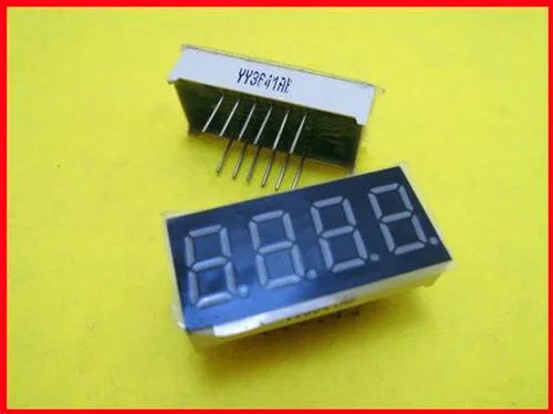 Бесплатная доставка! 0 36 дюймов четыре общих катода светодиодный/4 супер яркий