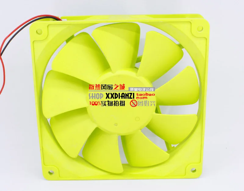 Для ADDA 13525 ADN512HB-A91 135*135*25 мм 13,5 см 135 мм 12 В двойной шарикоподшипник Вентилятор охлаждения красочные