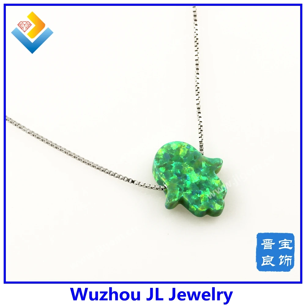 Ожерелье цепочка с синтетическим опалом диаметром 11*13 мм (1 шт.)|necklace metal|necklace