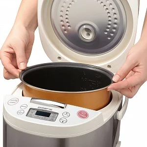 Polaris PMC 0308AD Multifunctional Cooker Rice Heat preservation and Timing function 600W large capacity | Бытовая техника
