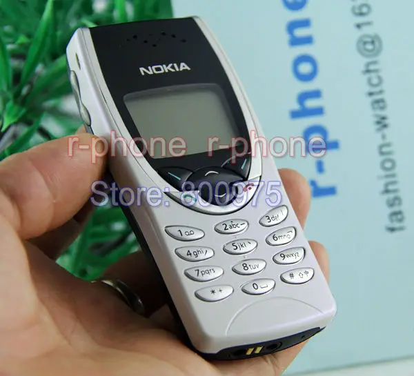 NOKIA 8210 мобильный телефон разблокированный 2G GSM 900/1800 Восстановленный не может использовать в США