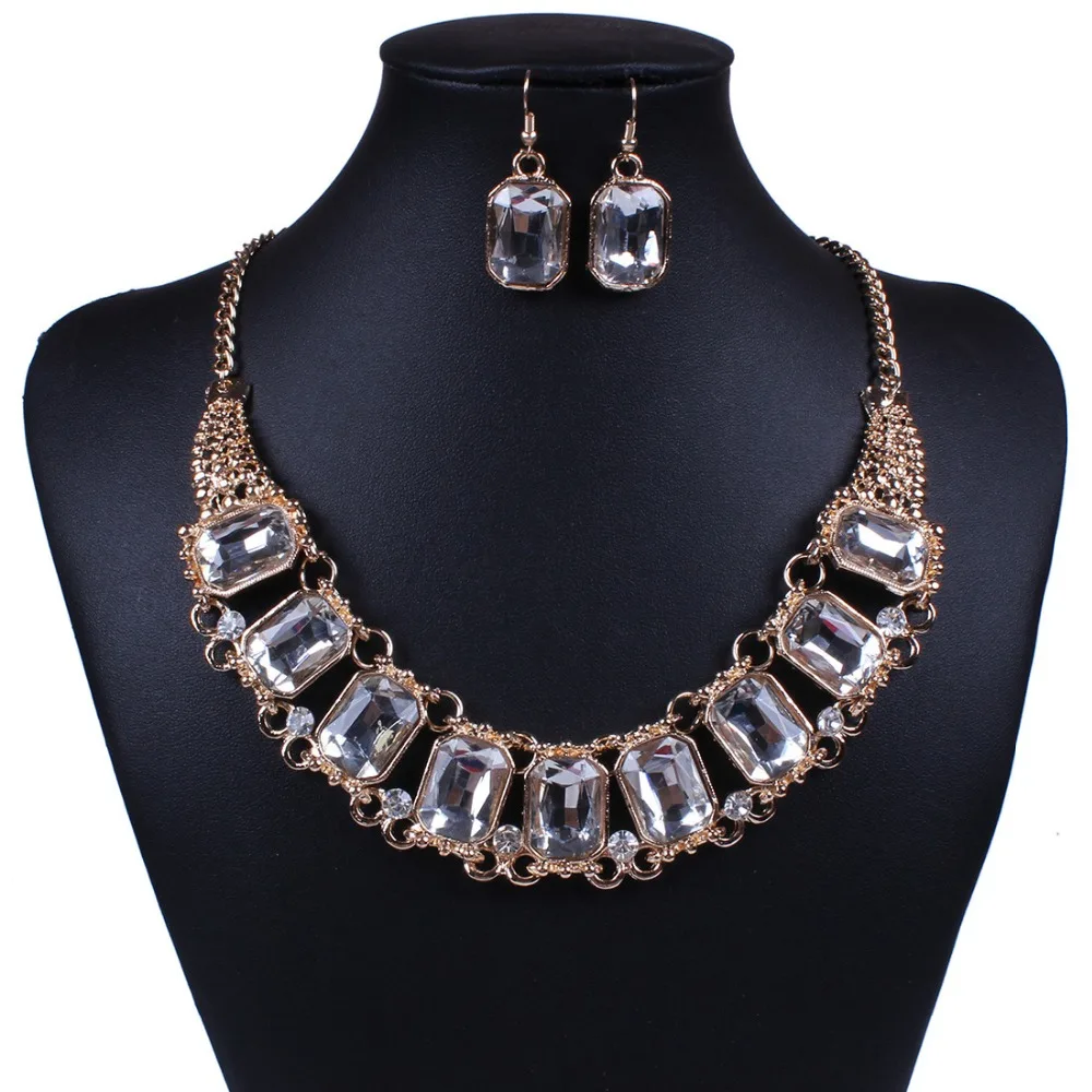 Женщины Аксессуары Свадебные Африканские Бусы Комплект Ювелирных Изделий