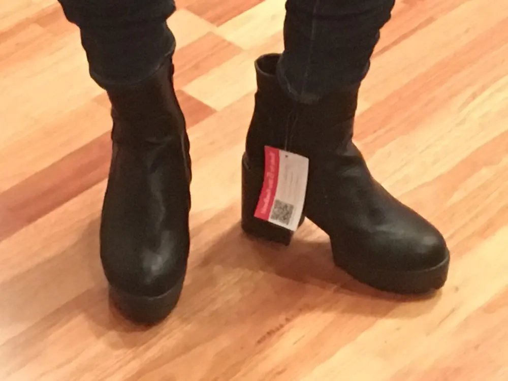MORAZORA/большие размеры; популярные женские ботильоны на молнии; удобные простые женские ботинки из тисненой кожи на высоком квадратном каблуке