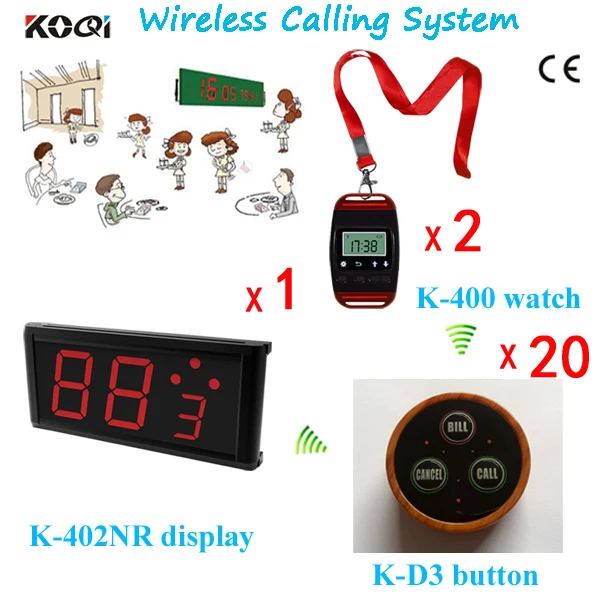 

Table Vibrating Pagers with Call Buttons Hotels Wireless Service Calling