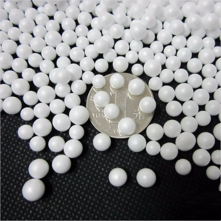 Белый маленький пенопластовый шарик 4-6 мм beanbag детский наполнитель кровать спальные мешки младенца кресло новорожденный диван полистирол мяч из пенопласта