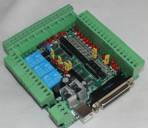 Powerful MACH3 engraving machine interface board 0-10VPWM MACH3CNC 4-axis milling spindle speed | Обустройство дома