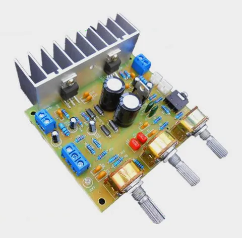 Электронный энтузиаст TDA2030A Плата усилителя HIFI 2,0 совместимый двухканальный LM1875 15 Вт+ 15 Вт модуль