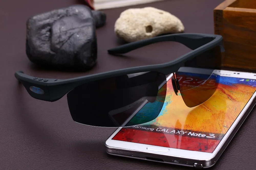 Модные носимые bluetooth очки с циферблатом ответ поляризованные солнцезащитные для