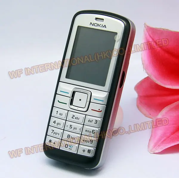 Восстановленный Мобильный телефон Nokia 6070 разблокирован 2G GSM сотовый телефон камера русский язык