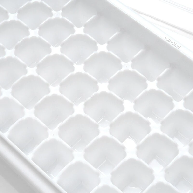 Белые лотки для льда с крышками 12 или 48 кубиков поддоны формы |