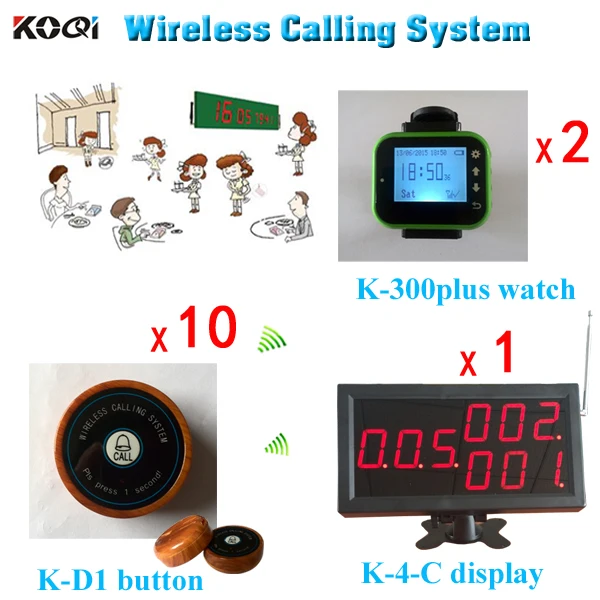 Настольный зуммер для беспроводной системы вызова пульт дистанционного