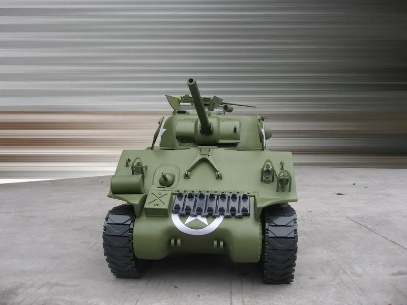 1/6 M4A3 Шерман танк-75 мм пистолет GP RTR GT602R