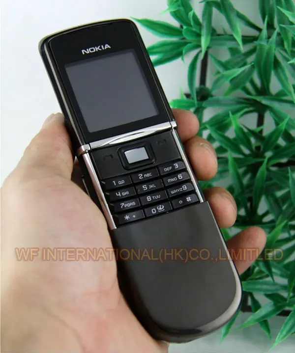 Разблокированный мобильный телефон NOKIA 8800 Sirocco GSM трехдиапазонная камера Bluetooth 8800D Русская клавиатура