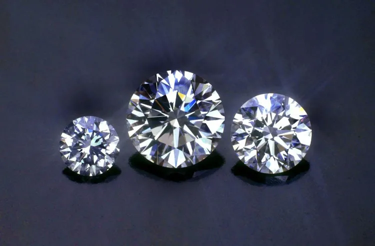 Романтическая Южная Корея стиль 1CT шесть зубцов подлинный Moissanite обручальное кольцо ювелирные изделия из чистого белого золота 14 карат женское кольцо
