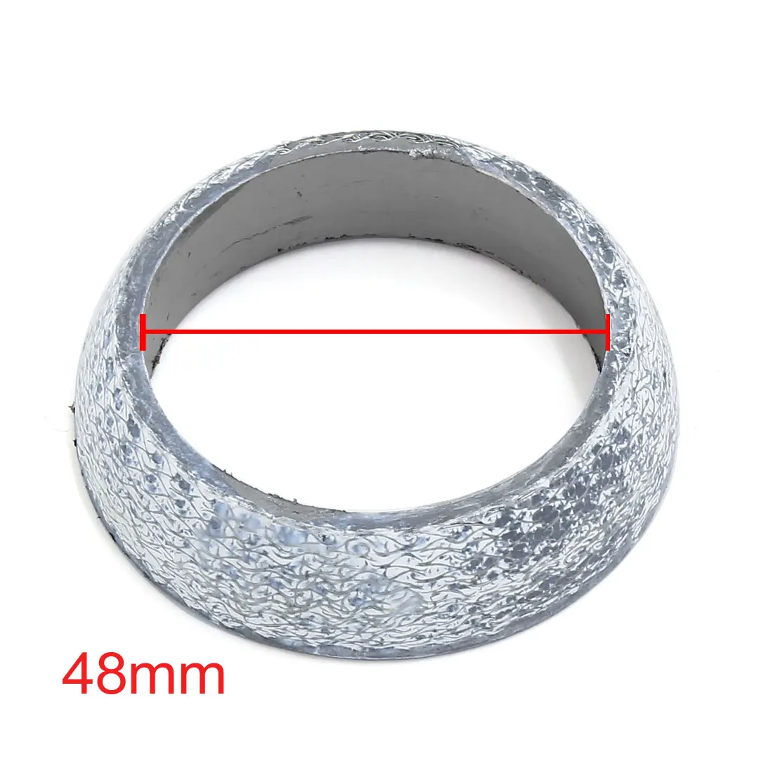 UXCELL Универсальный Автомобильный графитовый Коллектор Выхлопной Трубы диаметром