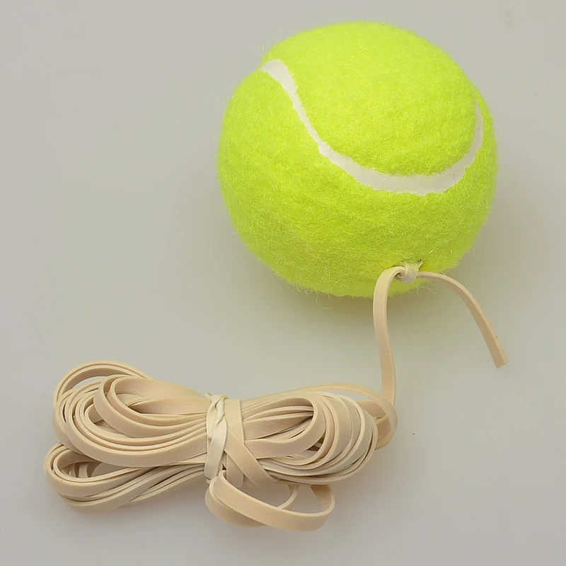 1 pc FANGCAN FCA-03 Training Tennis Ball with Yellow Flat Elastic String for | Спорт и развлечения