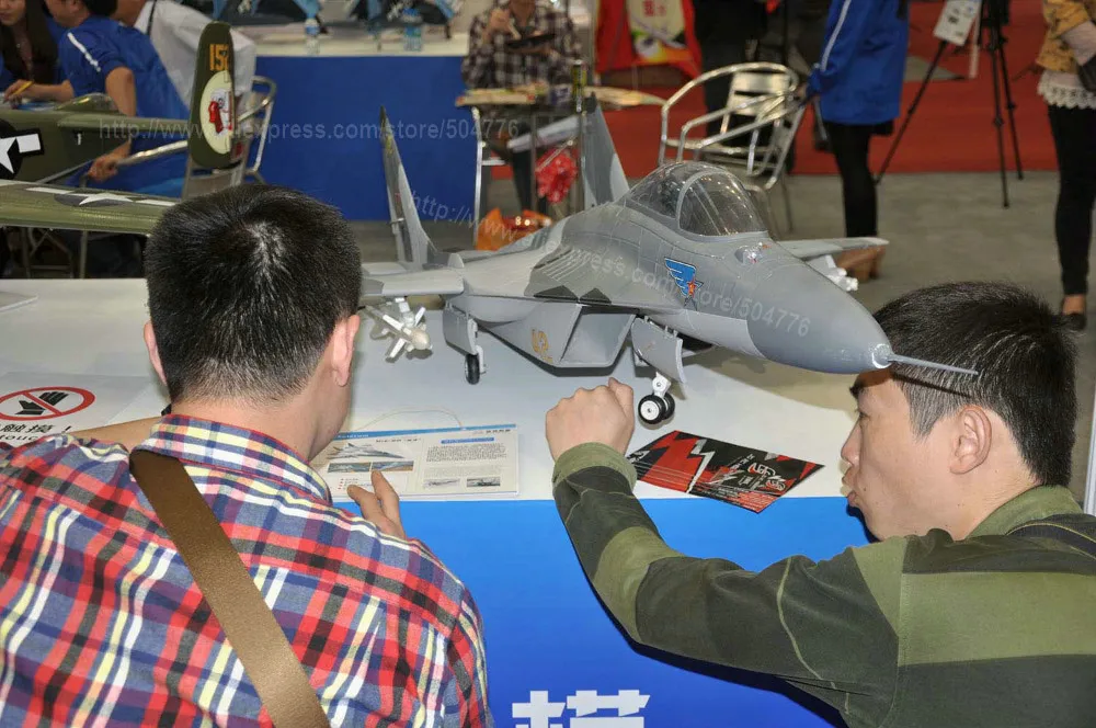 Пульт дистанционного управления f16 PNP версия 8 каналов 70 мм EDF jet RC самолет серый rc F-16