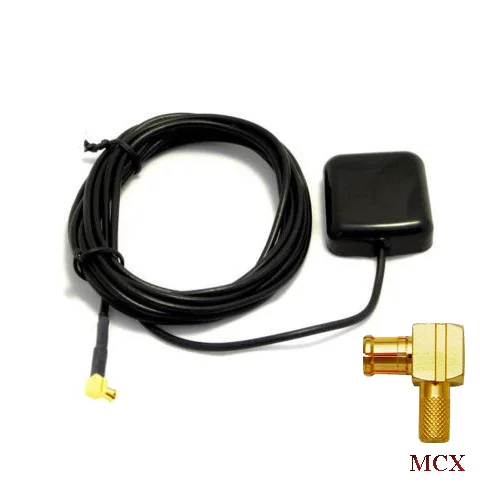 1 шт. gps Активная Антенна MCX подходит для Garmin 72 76 60 60C gps черная Антенна MCX штекер gps активная антенна антенны