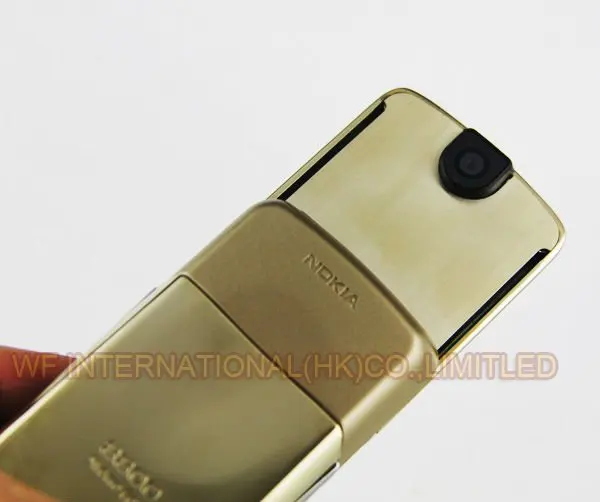 Разблокированный мобильный телефон NOKIA 8800 Sirocco GSM трехдиапазонная камера Bluetooth 8800D Русская клавиатура
